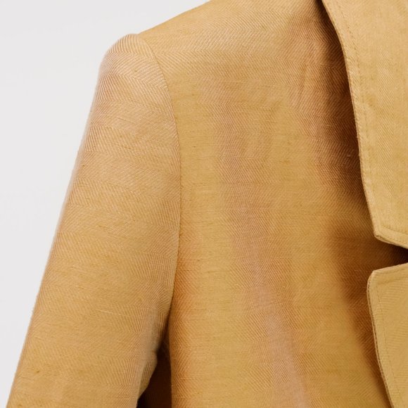 Smythe Tan Double-Breasted Blazer - Picture 5 of 10